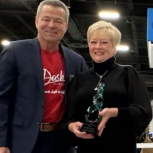 Kathy Young Accepts WFCA Luminary Award